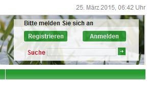 Darstellung des Anmeldefensters auf www.ISIP.de
